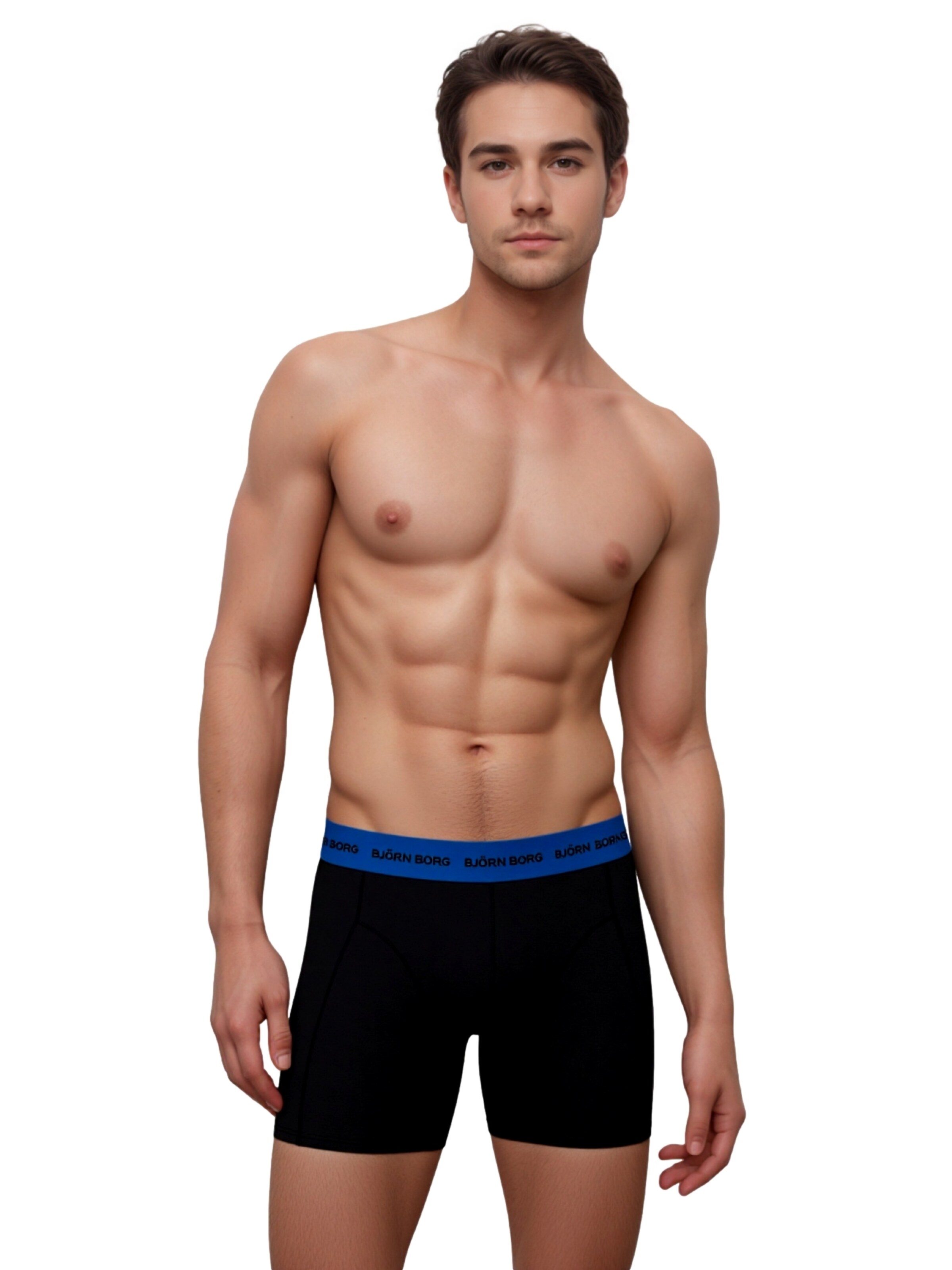 BJÖRN BORG Boksershorts i sort: forside