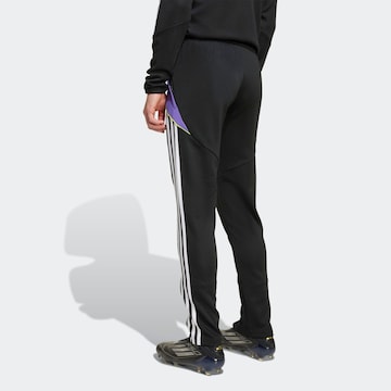 ADIDAS PERFORMANCE Slim fit Workout Pants 'Tiro 24' in Black