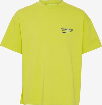 T-Shirt The Jogg Concept en jaune : devant