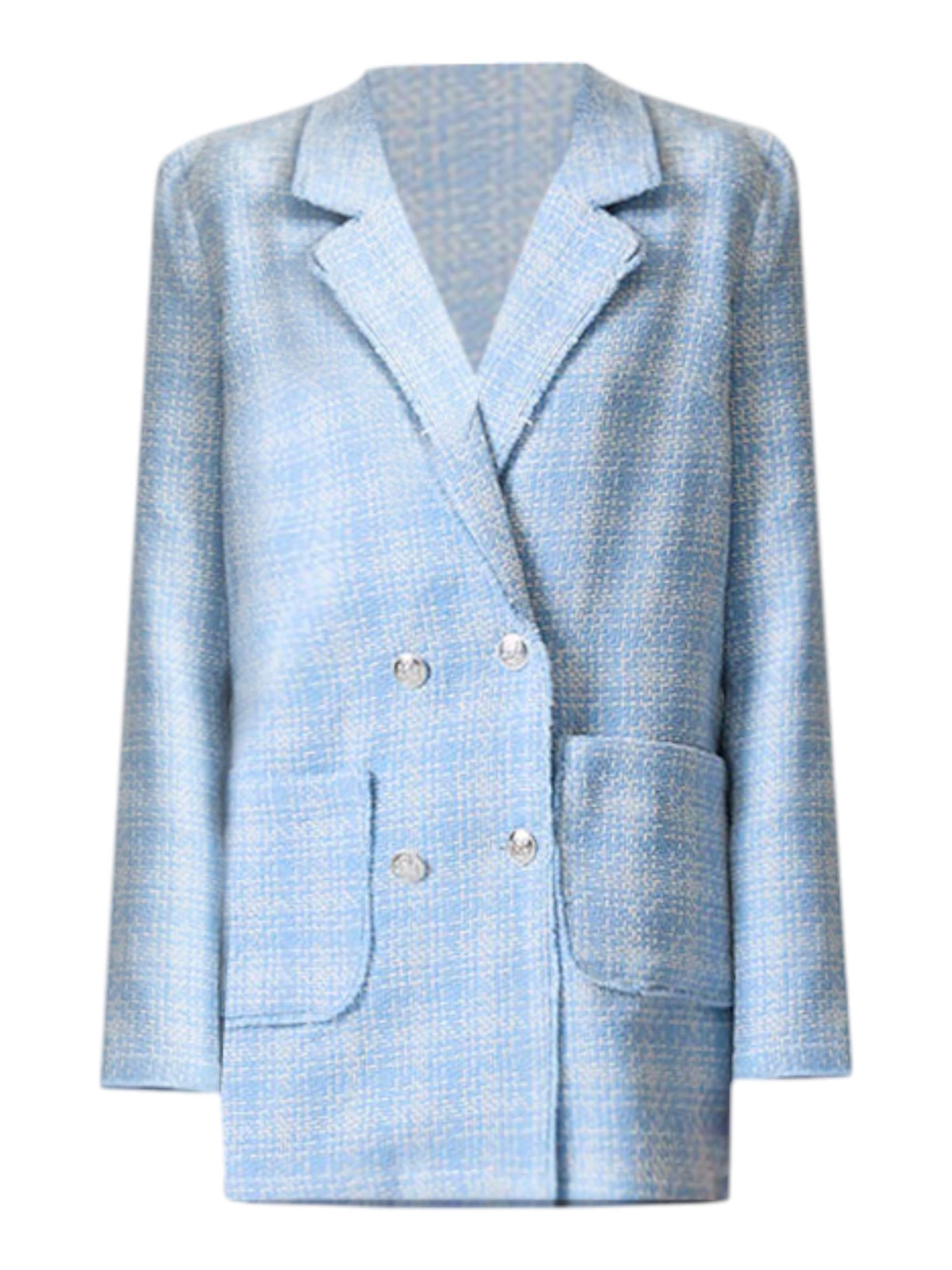 Touche Prive Blazers in Blauw: voorkant