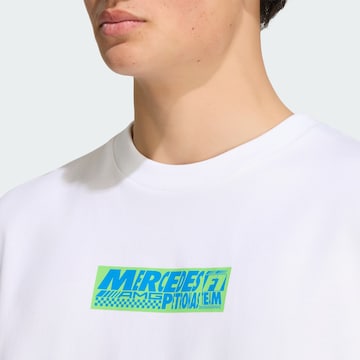 ADIDAS PERFORMANCE - Camisa funcionais 'Mercedes - AMG Petronas Formula 1 Team Lights On' em branco