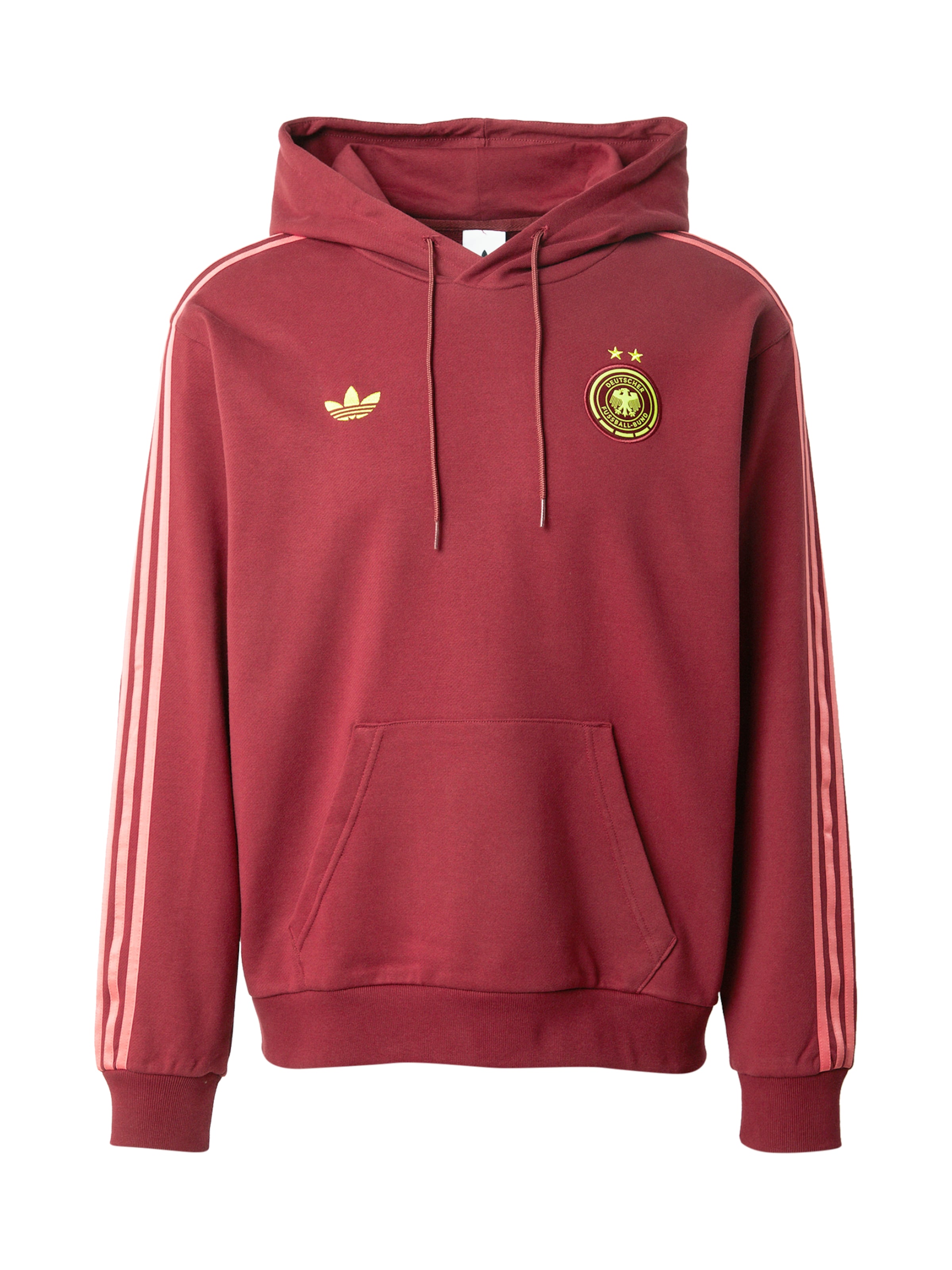 ADIDAS PERFORMANCE Αθλητική μπλούζα φούτερ 'DFB' σε κόκκινο: μπροστά