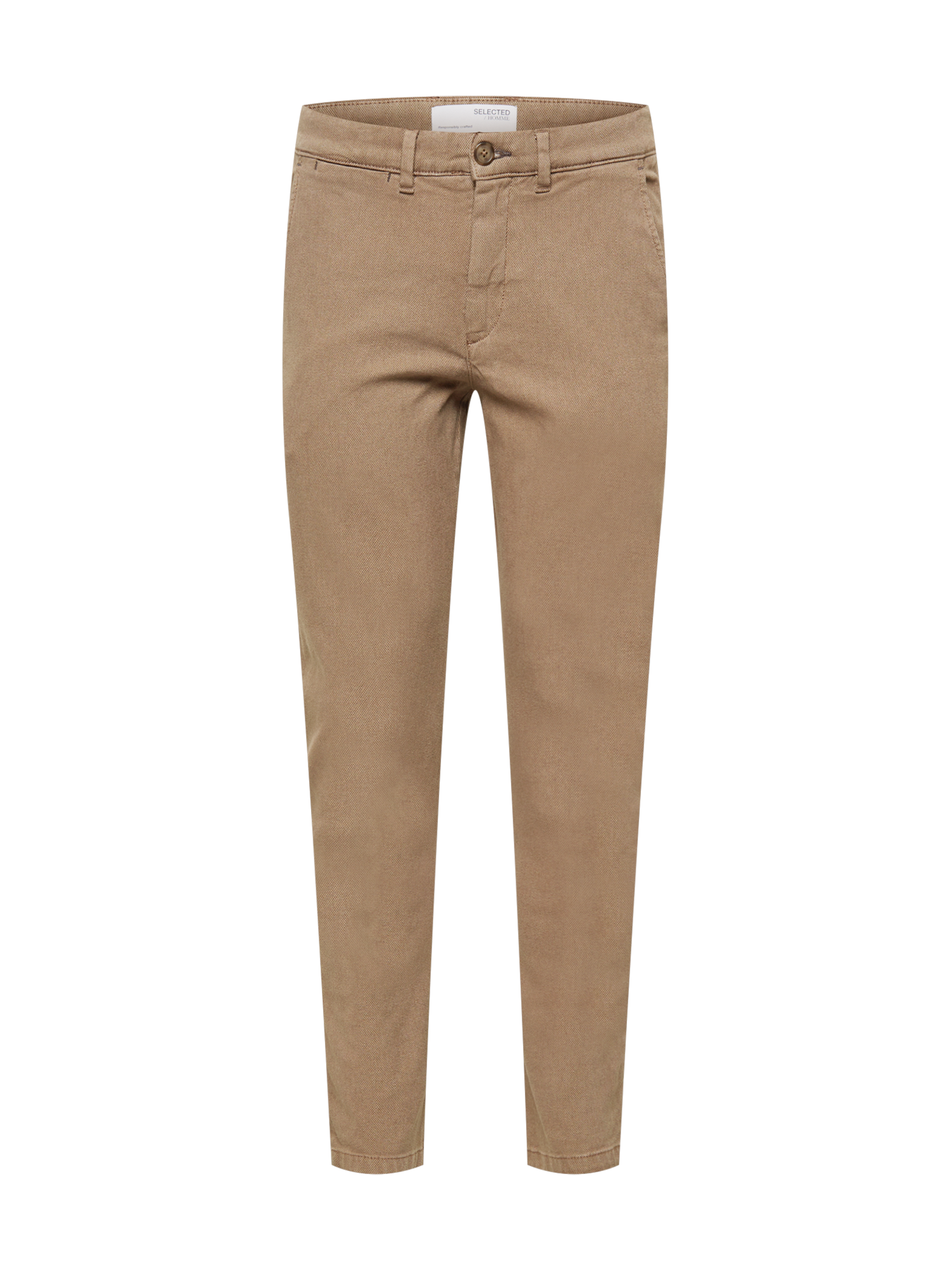 Occasioni PfavW SELECTED HOMME Pantaloni chino Miles in Camoscio 