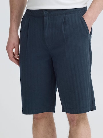 BLEND Regular Bandplooibroek 'BHMorgan' in Blauw