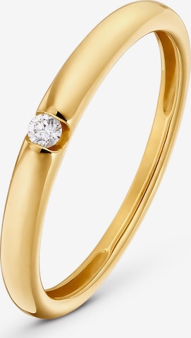 CHRIST Ring in Gelb: Vorderseite