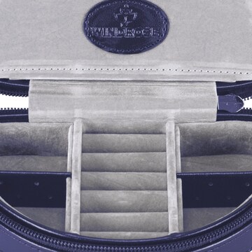 WINDROSE Jewelry storage 'Merino Moda' in Blue