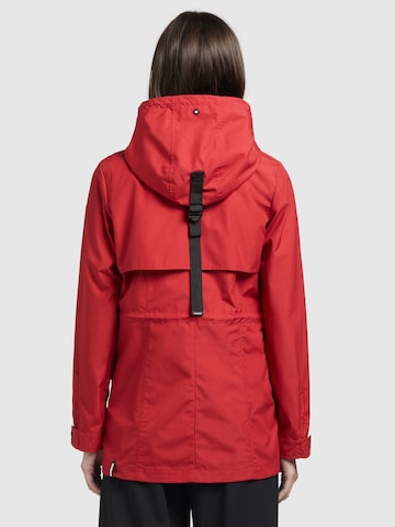 Parka mi-saison khujo en rouge