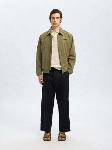 SELECTED HOMME Sweater 'SLHLino' in Beige