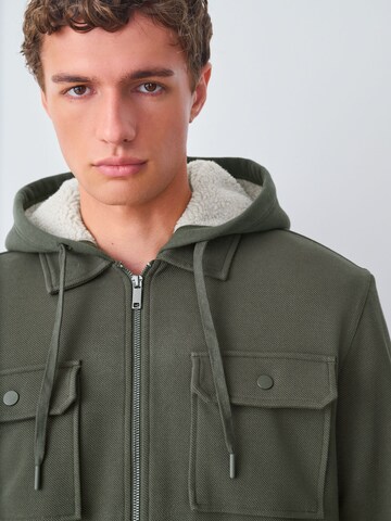 Next Kurtka przejściowa w kolorze zielony