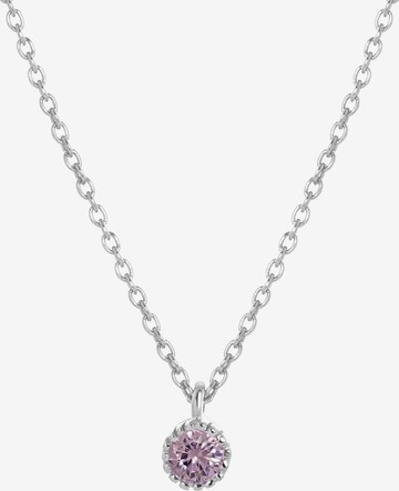 Lucardi Necklace in Silver: front