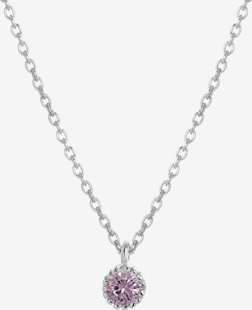 Lucardi Necklace in Silver: front