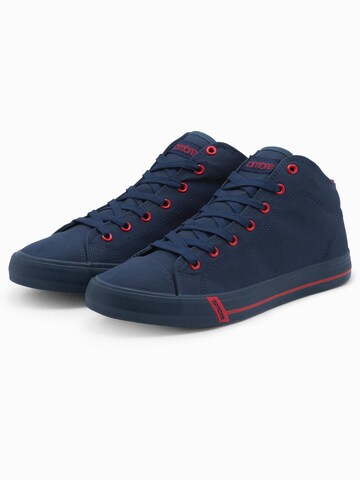 Ombre Sneakers laag in Blauw