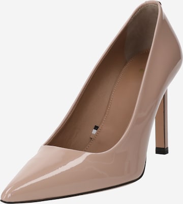 BOSS Black Pumps 'Janet' in Bruin: voorkant