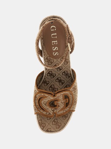 GUESS Sandals 'Tanvee' in Beige