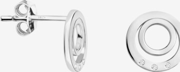 Sofia Milani Earrings 'Circles' in Silver: front