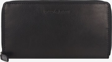 GREENBURRY Wallet in Black: front