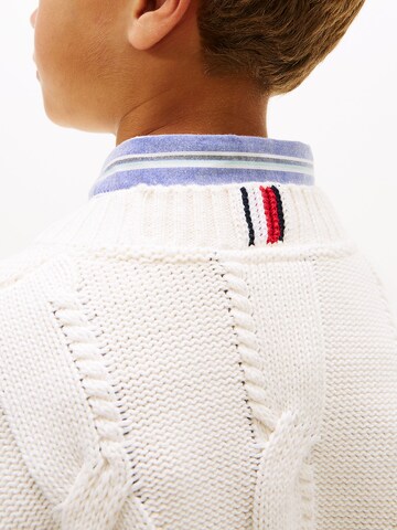 TOMMY HILFIGER Pullover in Beige