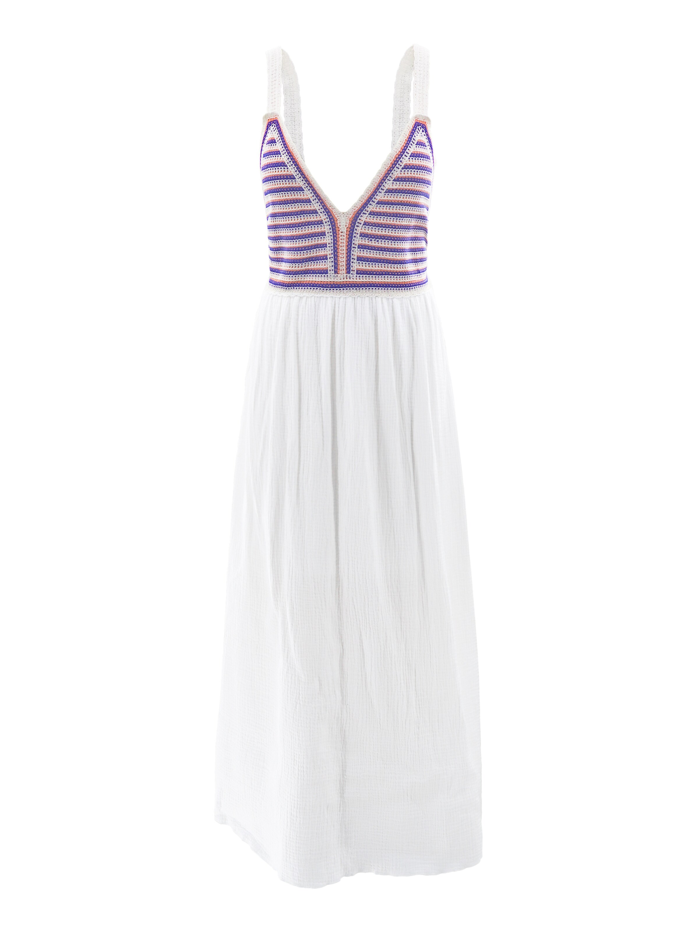 AIKI KEYLOOK Summer dress 'Yettocome' in White: front
