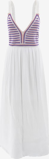 AIKI KEYLOOK Vasaras kleita 'Yettocome', krāsa - tumši lillā / koraļļu / balts, Preces skats