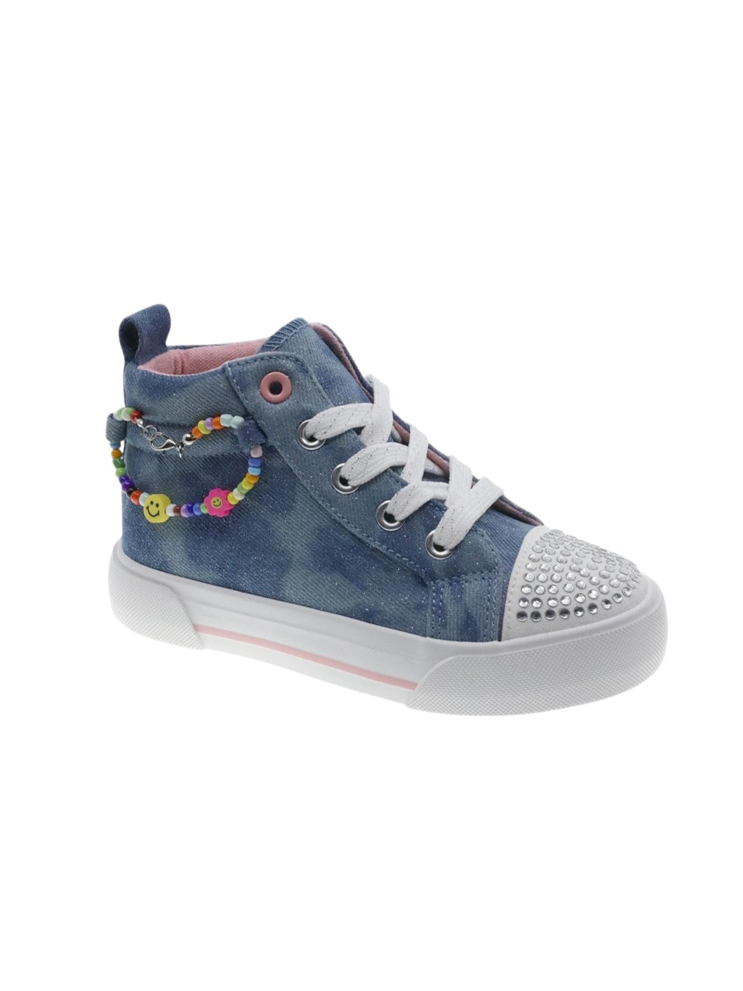 Beppi Sneaker 'Canvas Boot'‌‌‌‌‌‌ in Blau: Vorderseite