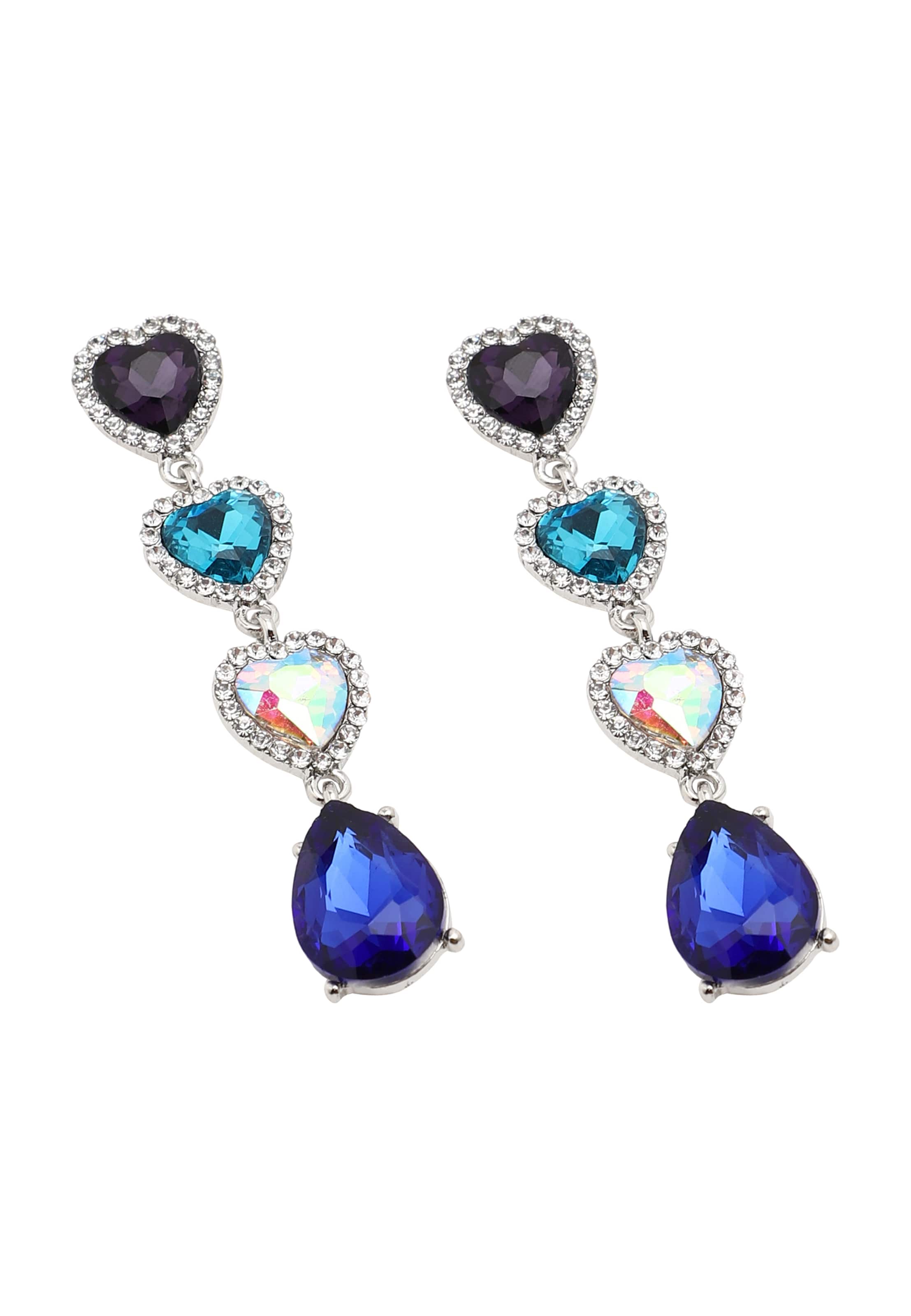 SOHI Náušnice 'Darlene' – mix barev: přední strana