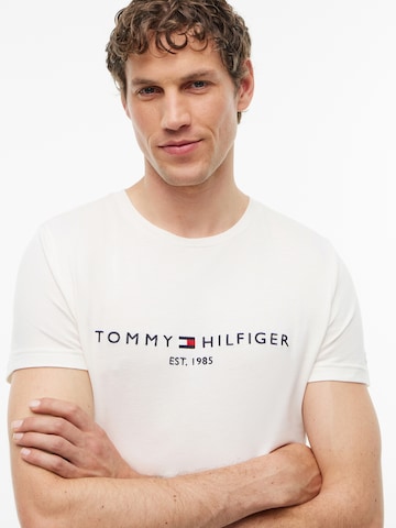 TOMMY HILFIGER Regular fit Majica | bela barva