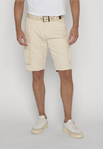 INDICODE JEANS - regular Pantalón cargo 'INMonsun' en beige: frente