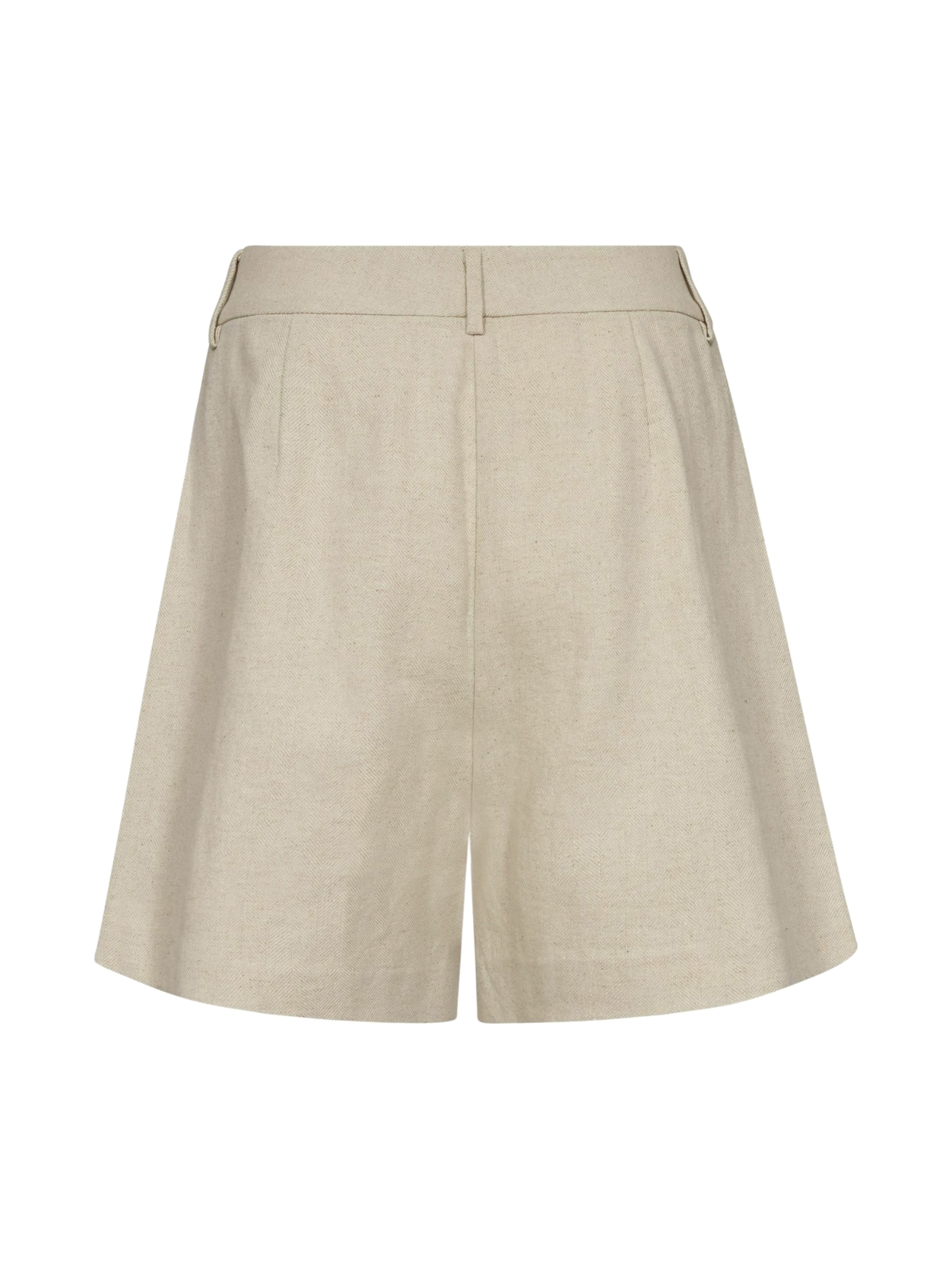 co'couture Normalny krój Spodnie ' LeenaCC Linen ' w kolorze beżowy