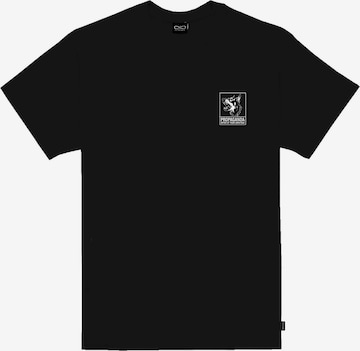 Propaganda Shirt 'Risiko' in Black: front