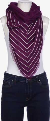 Windsor Scarf & Wrap in One size in Purple: front