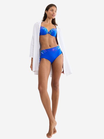 TRIUMPH Bikini Bottoms ' Red Label Summer Tropics ' in Blue