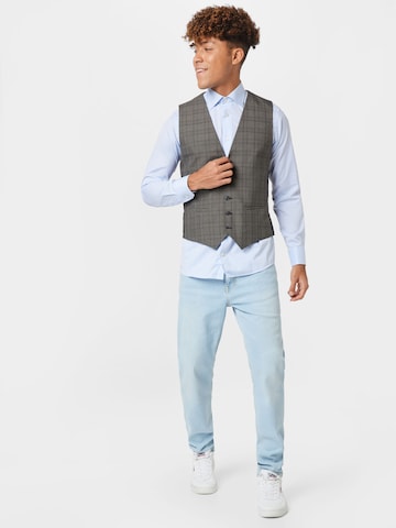 BURTON MENSWEAR LONDON - Colete de fato em cinzento