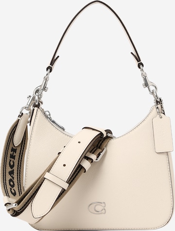 Coach white crossbody purse sale