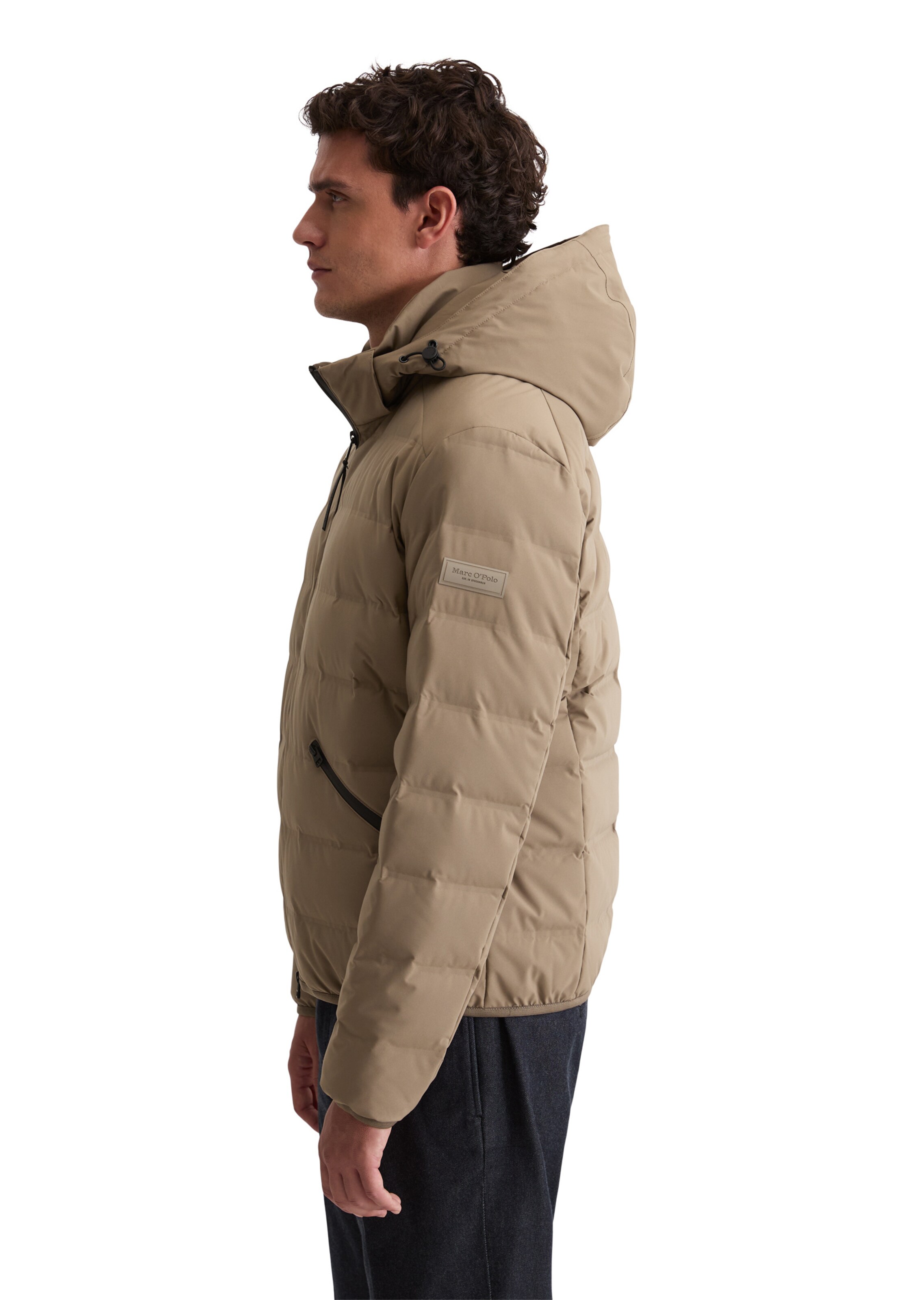 Marc O'Polo Funktionsjacke 'MOP x Function' in Braun