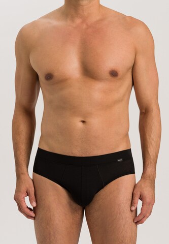 Hanro Slip 'Natural Function' in Schwarz: predná strana