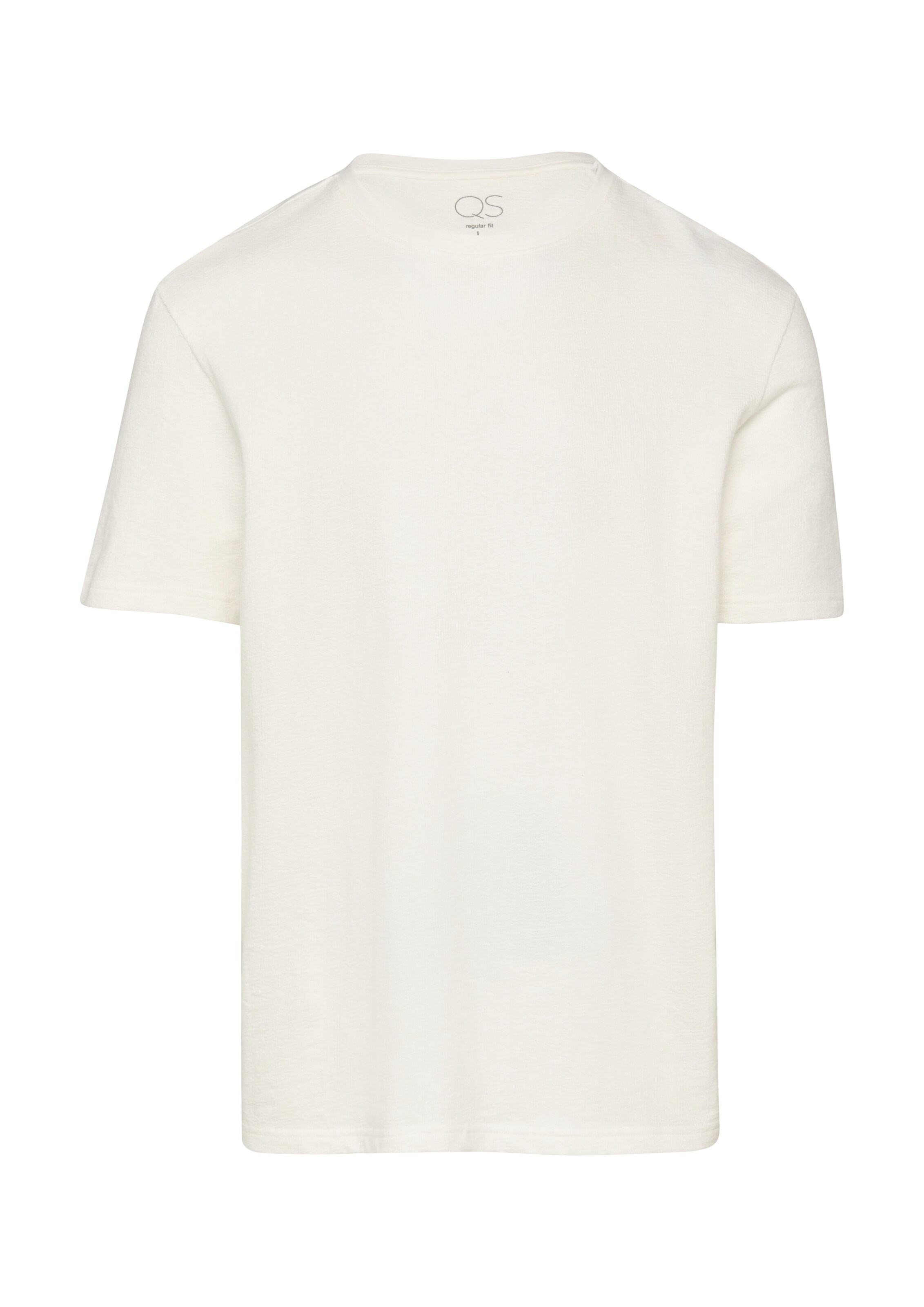 QS Shirt in Beige: front