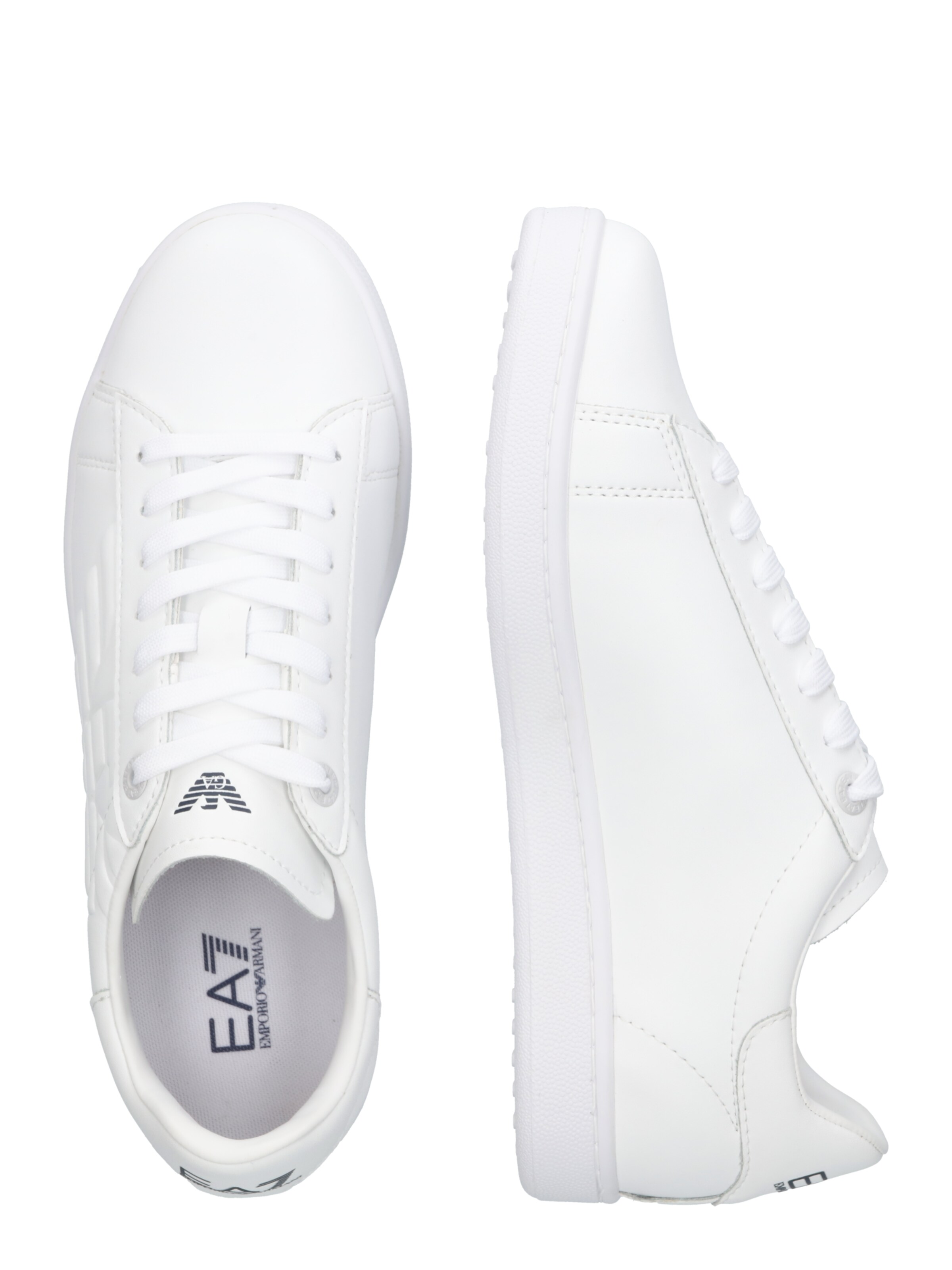 EA7 Emporio Armani Ниски маратонки в бяло