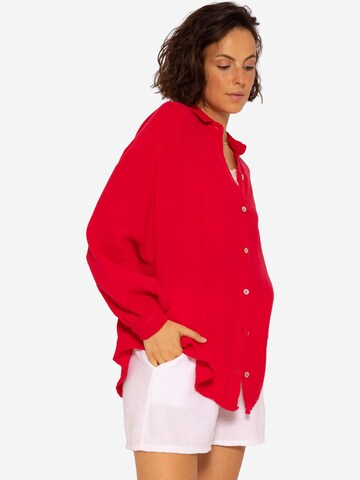 SASSYCLASSY Bluza | rdeča barva