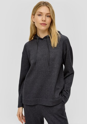 s.Oliver Sweatshirt in Grijs: voorkant