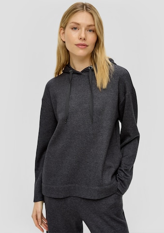 s.Oliver Sweatshirt in Grau: predná strana