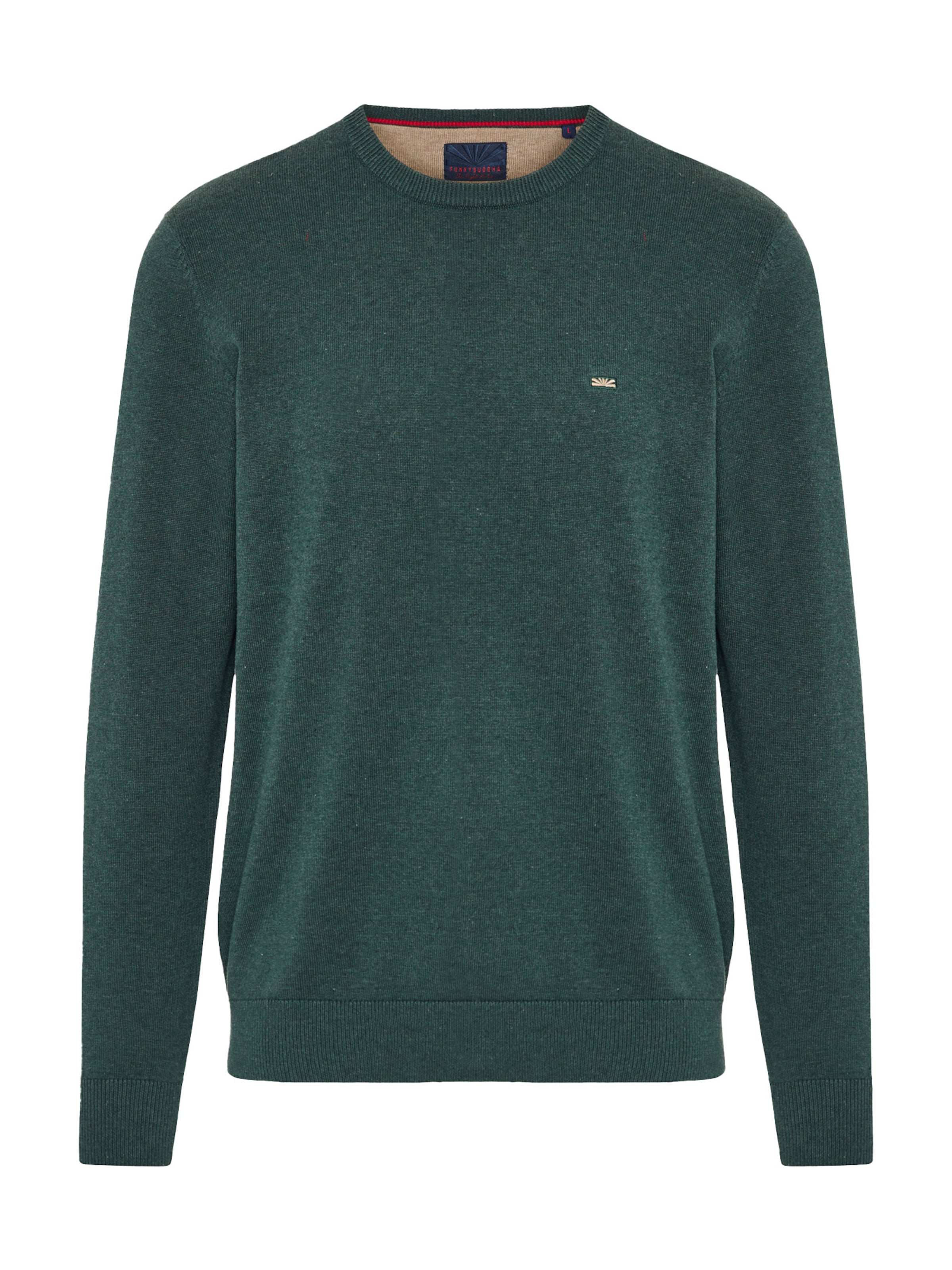 Funky Buddha - Pullover em verde: frente