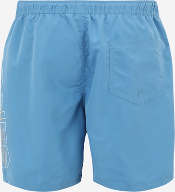 Jack & Jones Plus Kratke kopalne hlače 'FIJI' | modra barva