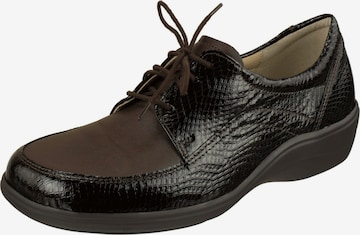 Natural Feet Lace-Up Shoes 'Tirol' in Brown: front