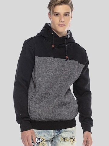 Sweat-shirt CIPO & BAXX en noir