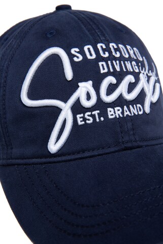 Soccx Cap in Blau