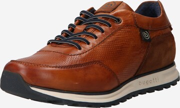 bugatti Platform trainers 'Cirino' in Brown: front