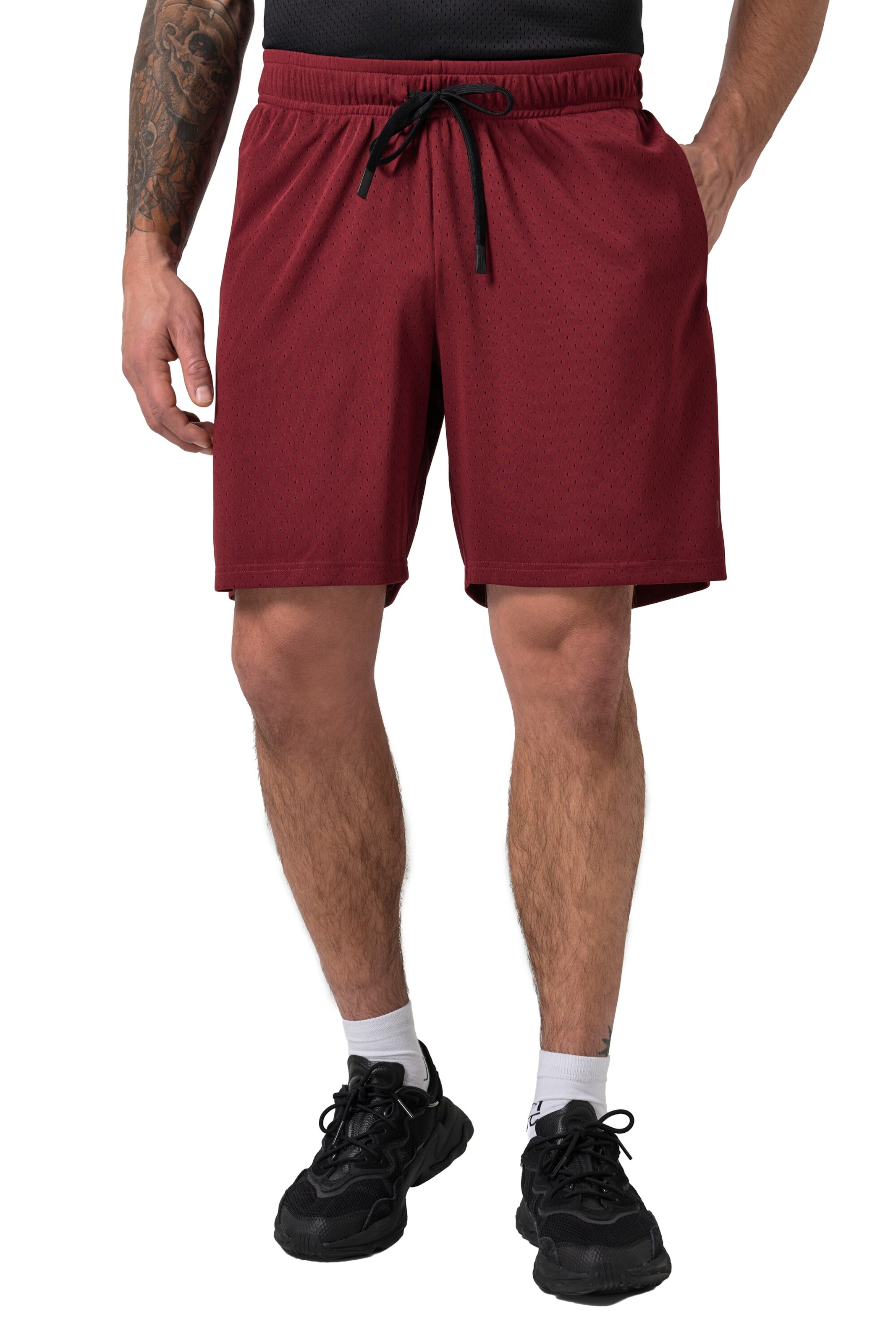 JAY-PI Wide leg Broek in Bruin: voorkant