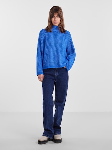 PIECES Pullover 'Nell' in Blau