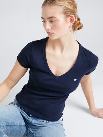 Tommy Jeans - Camiseta 'ESSENTIAL' en azul