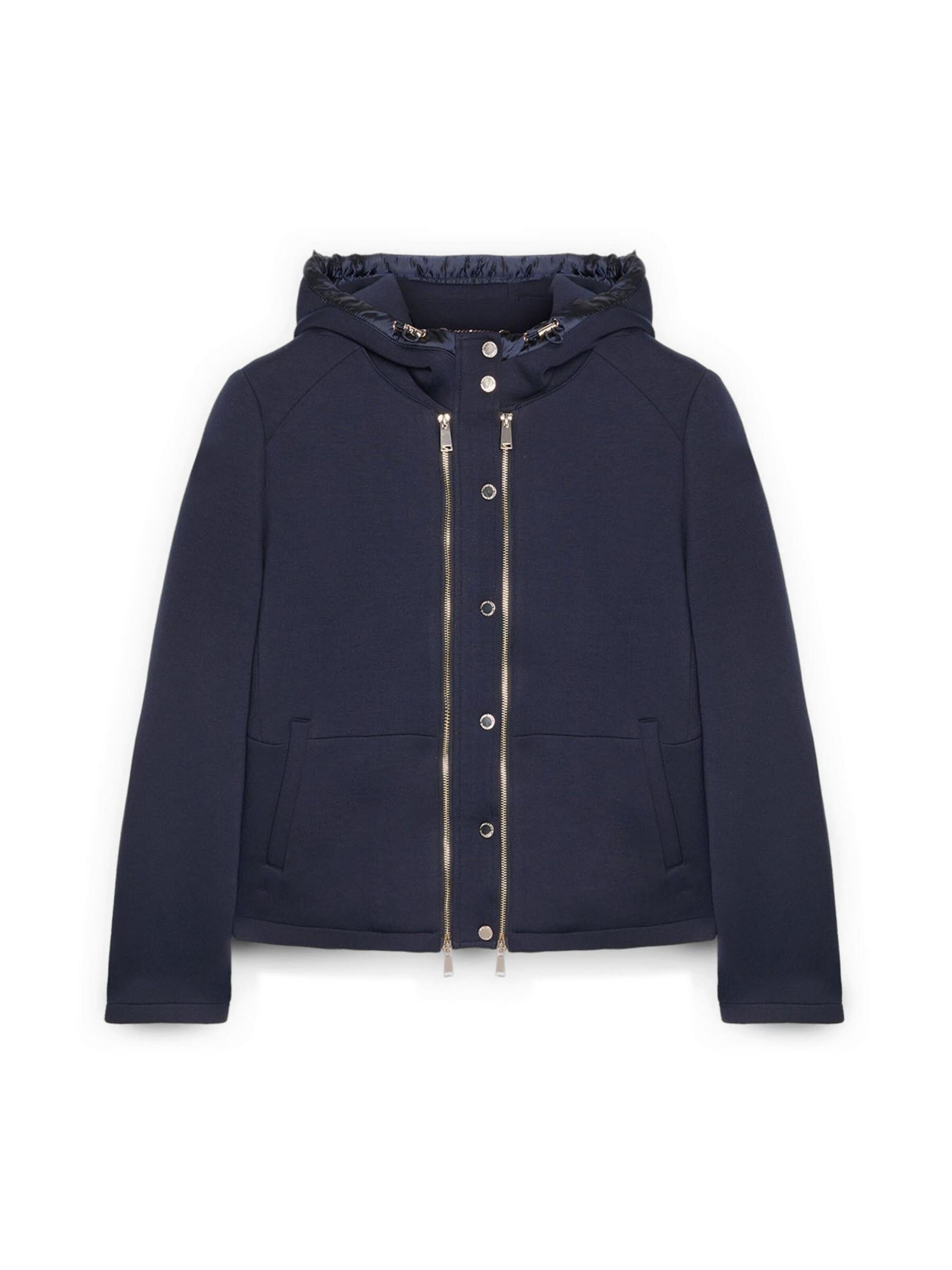 Manteau d’hiver Fiorella Rubino en bleu : devant